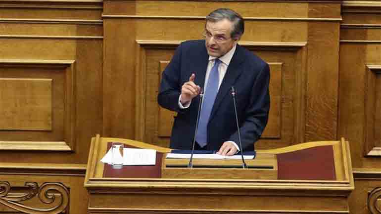 Αντ. Σαμαράς: Η συμφωνία είτε δεν θα αντέξει, είτε θα προκαλέσει εκρήξεις