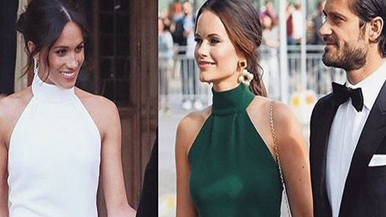 Η πριγκίπισσα Σοφία της Σουηδίας φόρεσε το ίδιο φόρεμα με αυτό που φόρεσε η Meghan στον γάμο