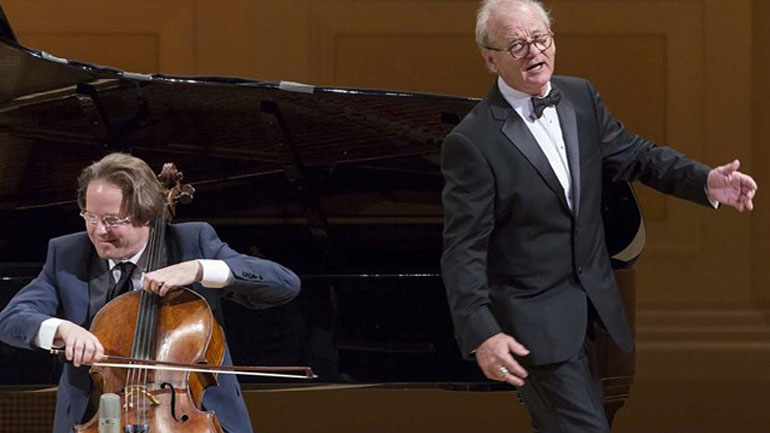 Μπιλ Μάρεϊ και Γιαν Φόγκλερ στο Ηρώδειο