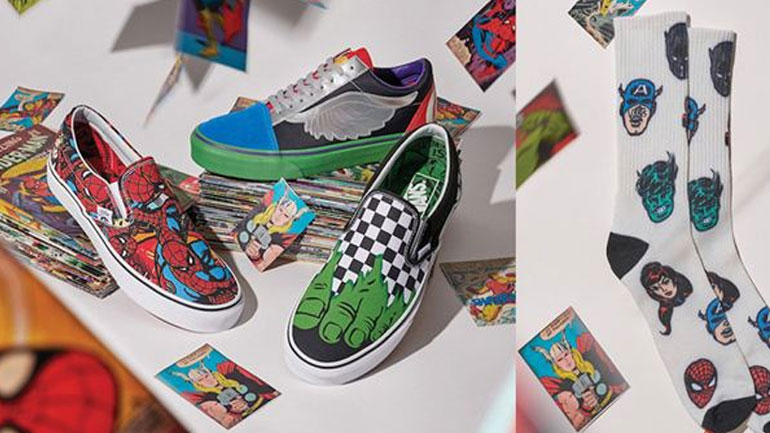 Η Vans και η Marvel ένωσαν τις δυνάμεις τους για μια superhero συλλογή!
