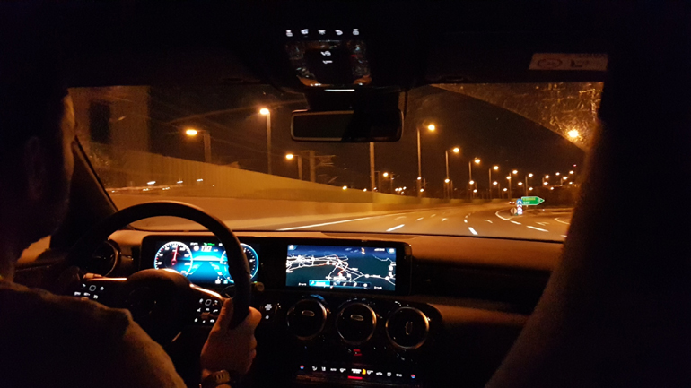 Πίσω από το τιμόνι της νέας A-Class...