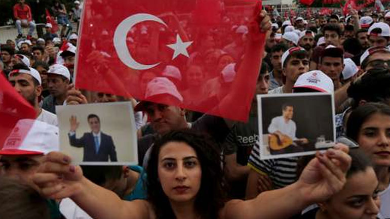 Ντεμιρτάς: «Θα συνεχίσω να αγωνίζομαι κατά του αυταρχικού καθεστώτος του Ερντογάν»