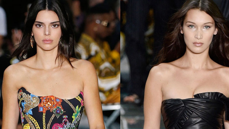 Η Kendall Jenner και η Bella Hadid εντυπωσίασαν στο fashion show του Versace