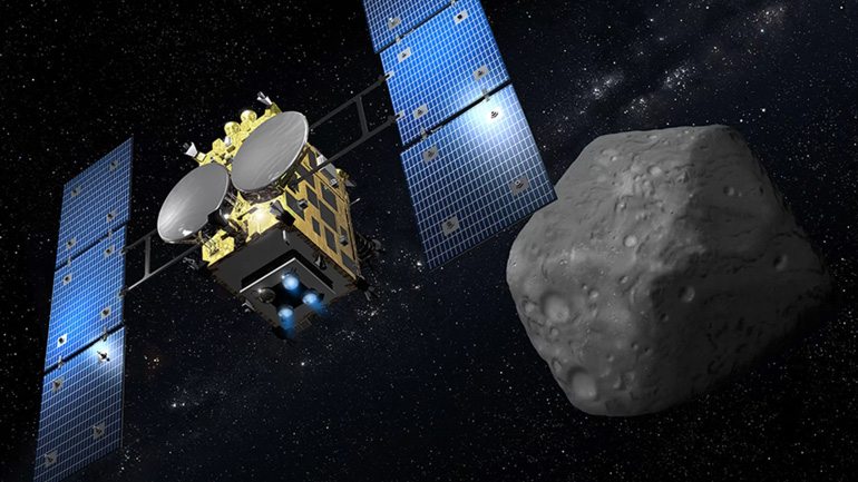 Το Hayabusa 2 πλησιάζει τον αστεροειδή Ριούγκου, από όπου θα συλλέξει δείγματα