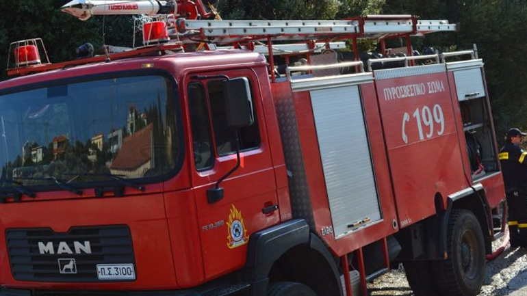 Πυρκαγιά σε γραφεία στο κέντρο της Αθήνας