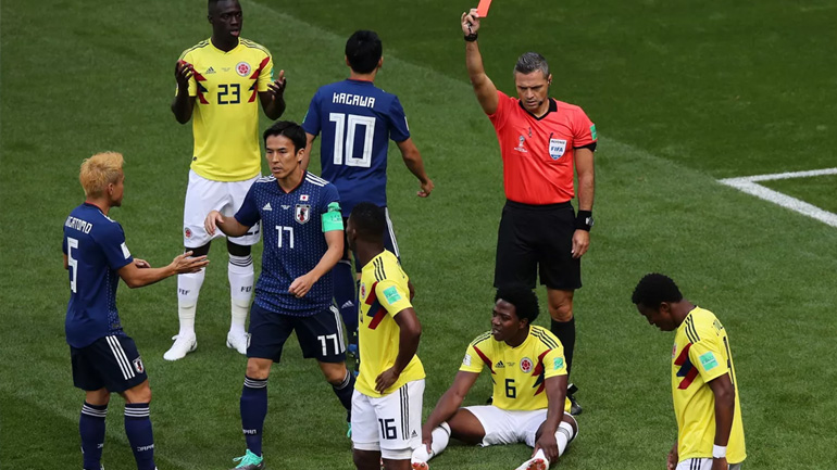 H δεύτερη πιο γρήγορη αποβολή των Μουντιάλ