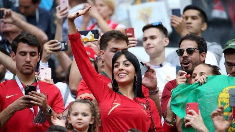 Η Τζορτζίνα είδε τον Κριστιάνο!