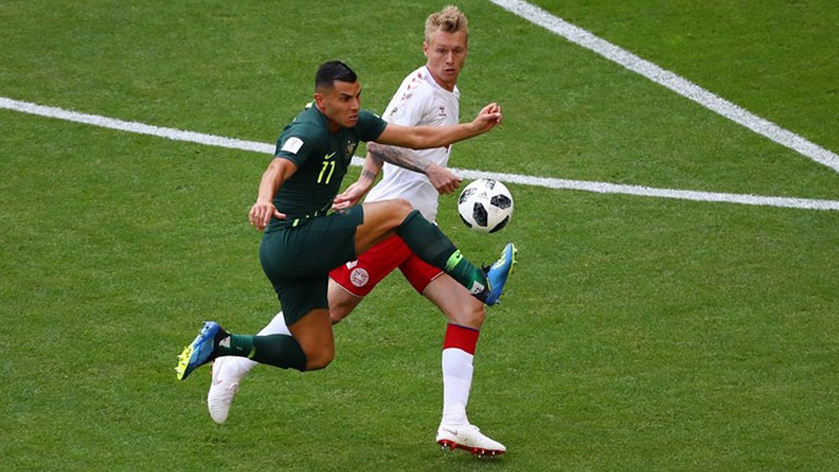 Ισόπαλες στη Σαμάρα Δανία και Αυστραλία