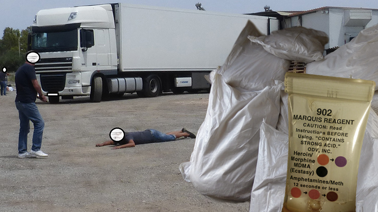 Ολλανδική fabrica με κινέζικο ecstasy στην Ελευσίνα