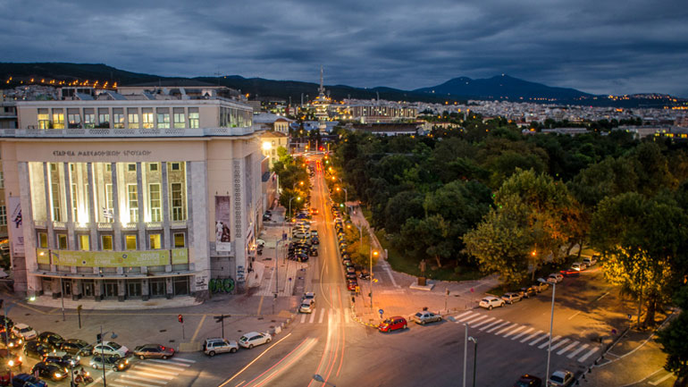 Αναλόγια Σύγχρονων Ελληνικών Θεατρικών Έργων στο Φουαγιέ της Εταιρείας Μακεδονικών Σπουδών