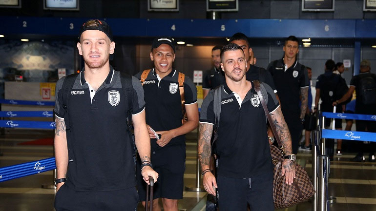 ΠΑΟΚ: Αναχώρησε η αποστολή για την Ολλανδία