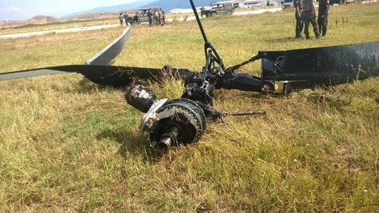 Μαγνησία: Σοβαρό ατύχημα με ελικόπτερο Χιούι στο Στεφανοβίκειο