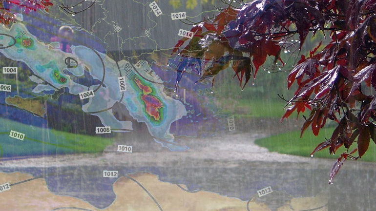 Βροχές και καταιγίδες το Σαββατοκύριακο