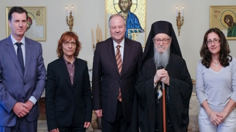 ΗΠΑ: Συνάντηση του αρχηγού της ΕΛΑΣ με τον αρχιεπίσκοπο Αμερικής Δημήτριο