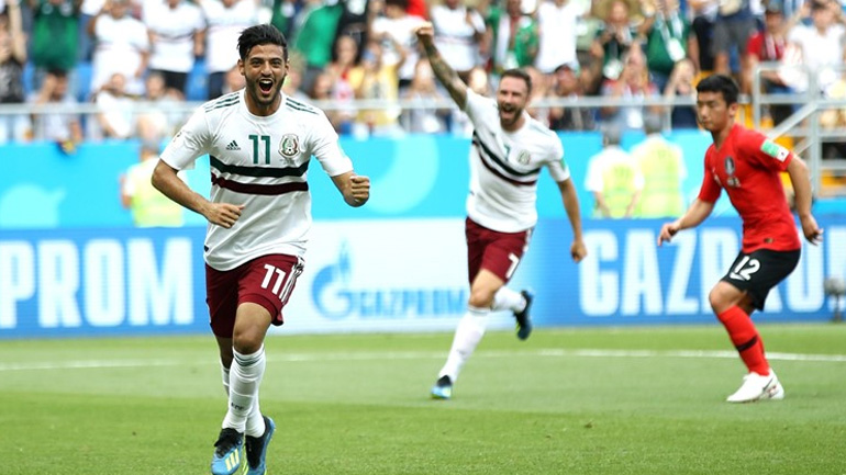 Δεύτερη νίκη για το Μεξικό, 2-1 τη Νότια Κορέα