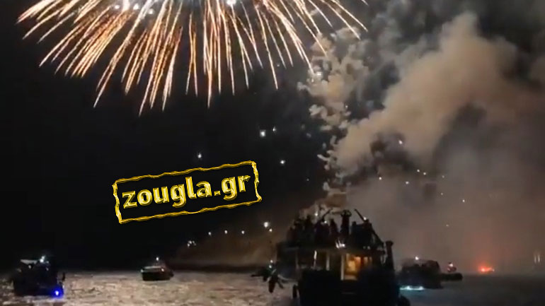 Μιαούλεια 2018: Αναπαράσταση της Ναυμαχίας του Γέροντα – Φαντασμαγορικό σόου πυροτεχνημάτων