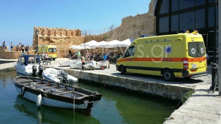 Χανιά: Σε περιπέτεια εξελίχθηκε η βόλτα στο Ενετικό λιμάνι