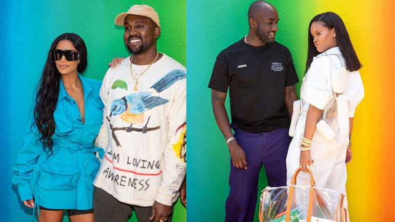 Λαμπερές παρουσίες στο πρώτο fashion show Virgil Abloh για τον οίκο Louis Vuitton