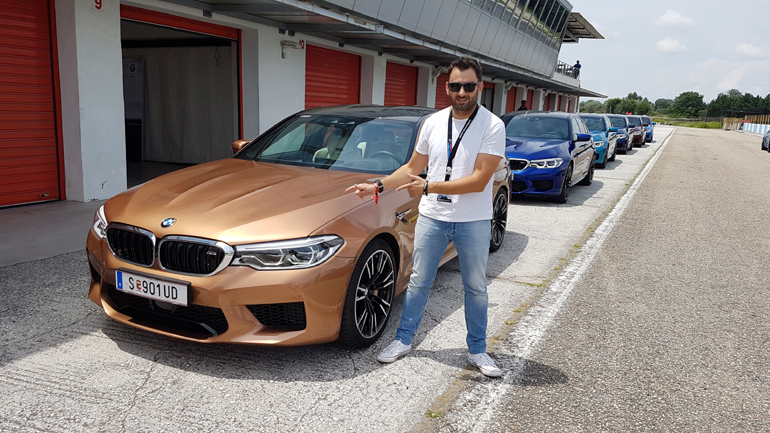 Και μετά από την οδήγηση με την ολοκαίνουργια BMW M5 των 600 ίππων μπορούμε όλοι να πάμε για ύπνο (προσοχή μόνο στους... εφιάλτες)