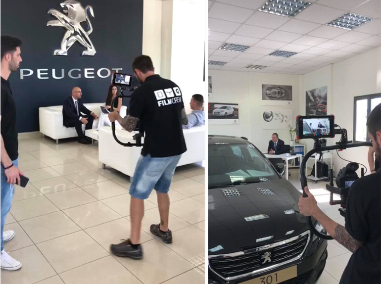 Αποκλειστικές εικόνες από τα γυρίσματα...