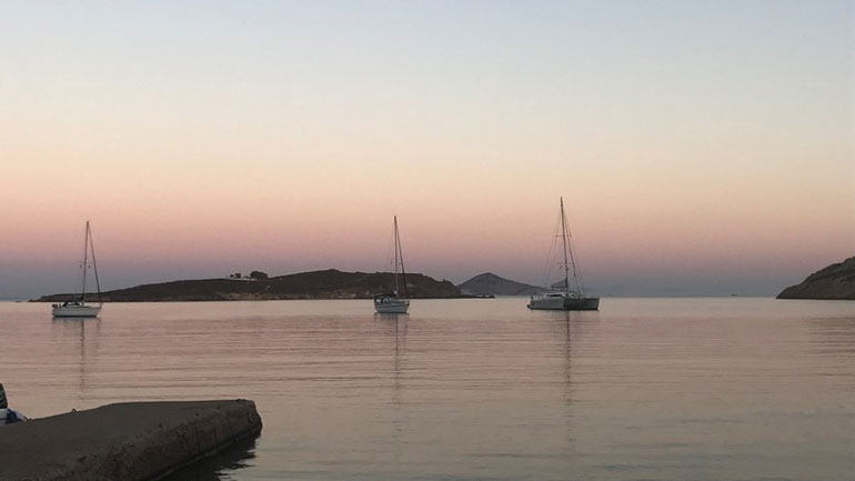 Γαλήνη και συγκινήσεις στο ιερό νησί της Πάτμου