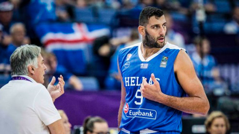 Μπάσκετ: Χωρίς Μπουρούση η αποστολή της εθνικής ανδρών στο Τελ Αβίβ