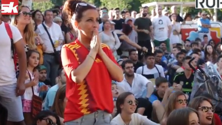 Οι Ισπανοί πανηγύρισαν για την πρώτη θέση!