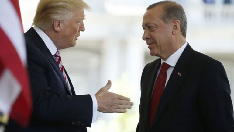 Συγχαρητήρια Τραμπ στον Ερντογάν για τη νίκη του στις εκλογές