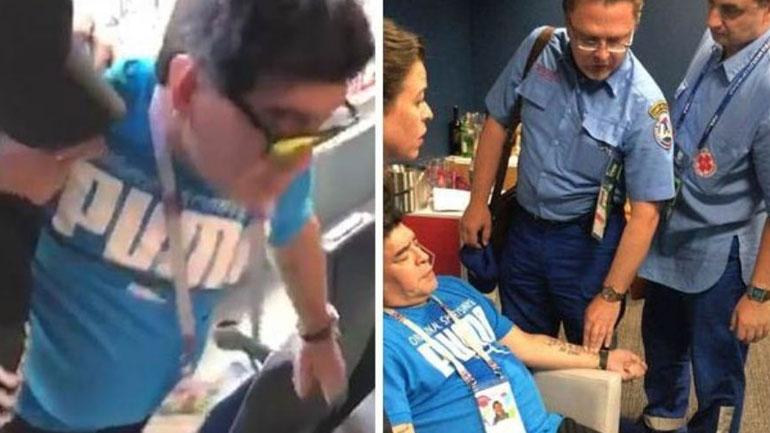 Στο νοσοκομείο ο Μαραντόνα!