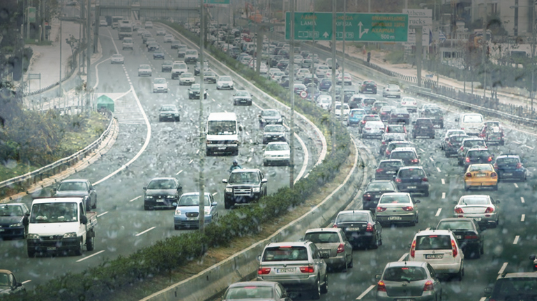 Κυκλοφοριακό έμφραγμα στη Δυτική Αττική