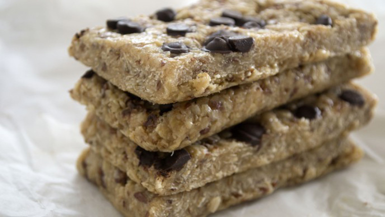 Μπάρες βρώμης χωρίς ψήσιμο