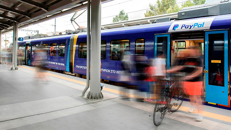 Η ΤΡΑΙΝΟΣΕ δέχεται τώρα πληρωμές μέσω PayPal