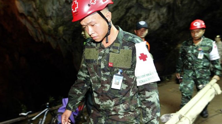 Ταϊλάνδη: Σωστικά συνεργεία αναζητούν 12 αγόρια και τον προπονητή τους που έχουν εγκλωβιστεί σε σπηλιά