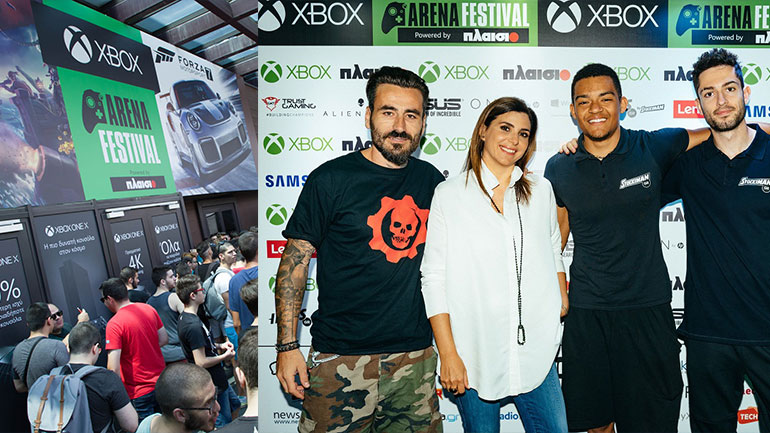 Περισσότεροι από 8.000 gamers έζησαν την εμπειρία του Xbox Arena Festival powered by Πλαίσιο!