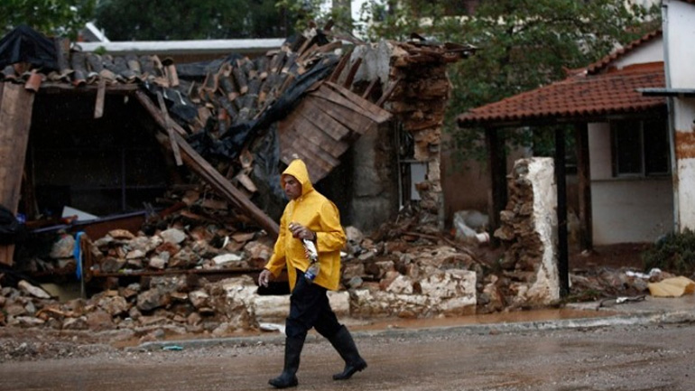 Αποκαταστάθηκε η κυκλοφορία των οχημάτων στην περιοχή της Μάνδρας
