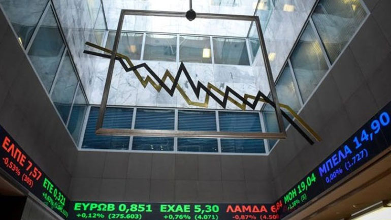 Ισχυρές πιέσεις στο Χρηματιστήριο Αθηνών