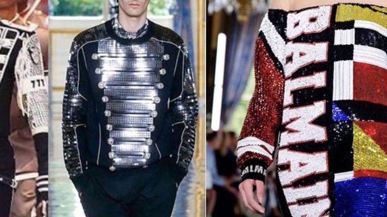 O Olivier Rousteing με τη νέα Balmain ss19 συλλογή αποτίνει φόρο τιμής στο Michael Jackson!