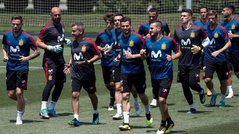 Προπόνηση στα πέναλτι για την Ισπανία