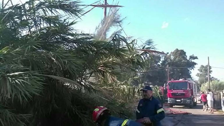 Μία σύλληψη για τη φωτιά που απείλησε σπίτια στην Κρήτη