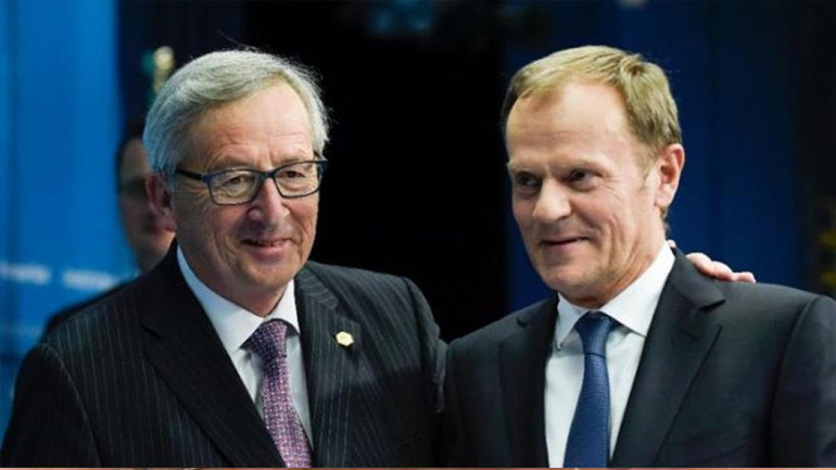 Ματαιώνεται η συνέντευξη Τύπου Γιούνκερ – Τουσκ