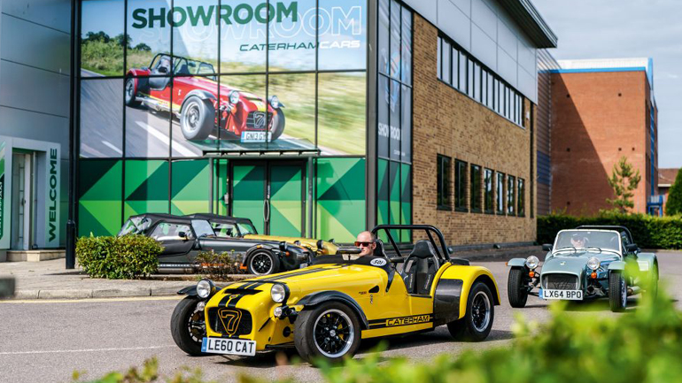 O χρόνος παράδοσης για ένα Caterham ξεπερνά τον 1 χρόνο O χρόνος παράδοσης για ένα Caterham ξεπερνά τον 1 χρόνο