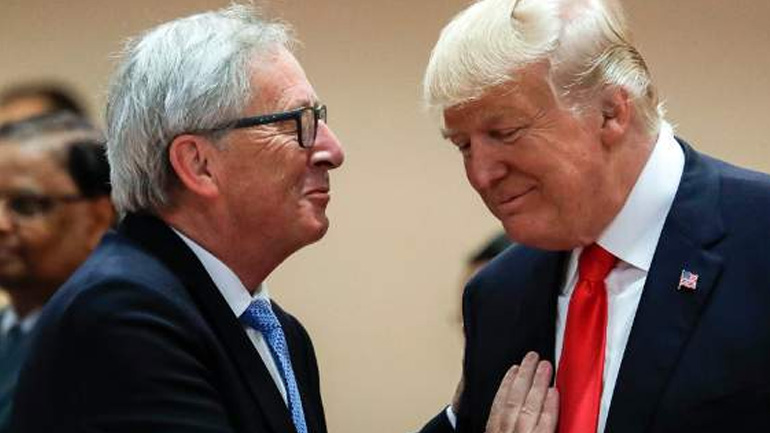 Συνάντηση Γιούνκερ-Τραμπ στην Ουάσινγκτον