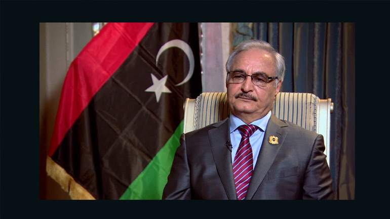 «Όχι» του στρατάρχη Χάφταρ στην παρουσία ξένων στρατευμάτων στη νότια Λιβύη