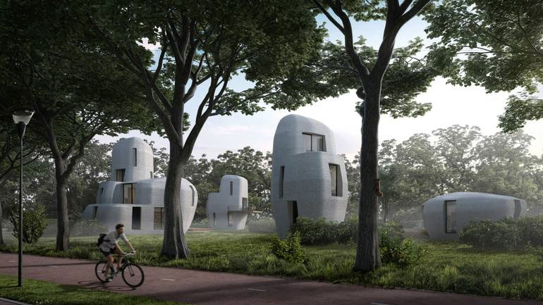 Στην Αϊντχόβεν οι πρώτες κατοικίες από τρισδιάστατο εκτυπωτή