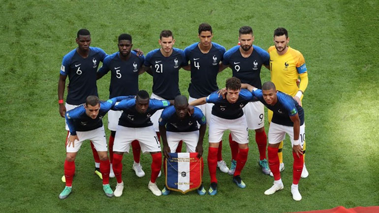 Η ενδεκάδα της Γαλλίας