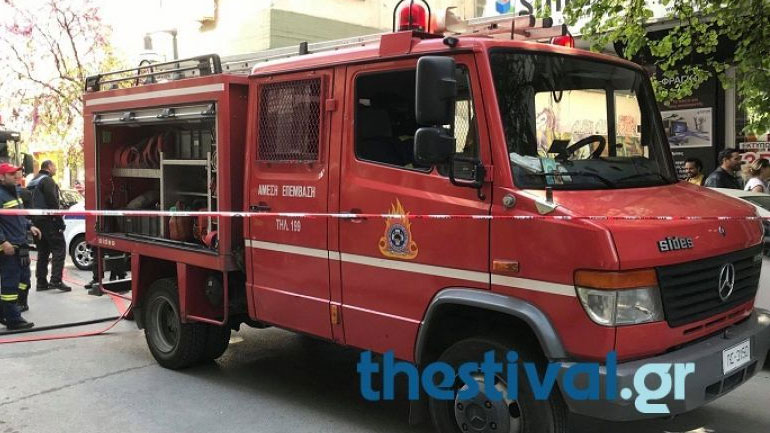 Θεσσαλονίκη: Πυρκαγιά σε ψητοπωλείο στη Μοναστηρίου