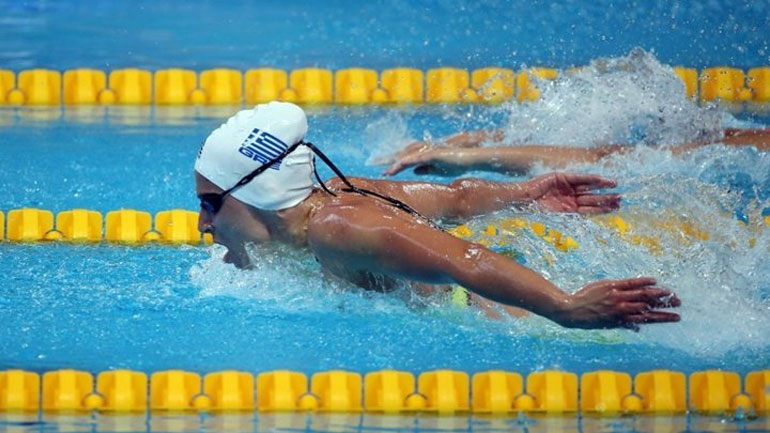 Κολύμβηση: Πανελλήνιο ρεκόρ για τη Ντουντουνάκη στα 100μ. πεταλούδα, πρωταθλητής ο Ολυμπιακός