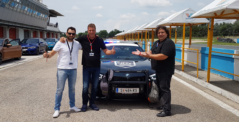 Από αριστερά, Βασίλης Σαρημπαλίδης, Θωμάς Παπαπάσχος και Πάρις Ποντίκας