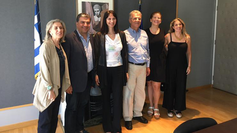 Συνάντηση Δ.Σ. ΠΣΑΤ με την Υπουργό Τουρισμού, Έλενα Κουντουρά