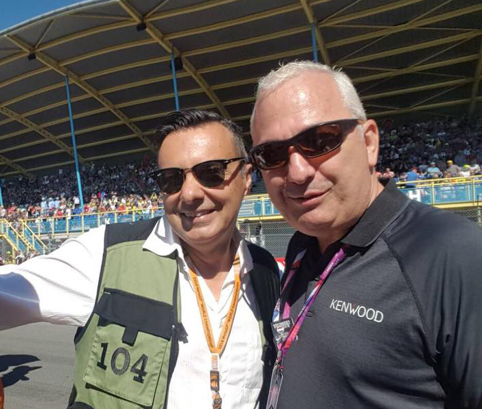 Ο Δημήτρης Διατσίδης (αριστερά) με τον Αντώνη Αργυρόπουλο